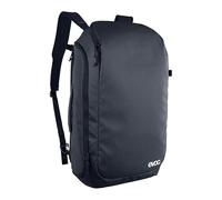 EVOC Athlete Mochila para ciclismo y viaje - Ligero gris carbono/negro - Mochila convertible, bolsillos de acceso rápido y correa de carro de 30 l