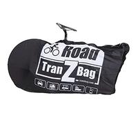 EVOC Bolsa portabicicletas TranZbag Road, protección de Ruedas de 28″ (para Ruedas de Cross y Grava, Plegable, Requiere un Espacio mínimo, Correa para el Hombro, Doble Cremallera), Negra