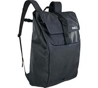 EVOC DUFFLE BACKPACK 26 Mochila para el uso diario y los viajes (impermeable, 100% libre de PVC, tapa con cierre autoadherente de aluminio), gris carbón