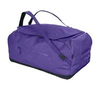 EVOC Duffle Bag 100 Bolsa de Viaje y Equipo Impermeable (Bolsa de Viaje con Correa de Transporte extraíble, Bolsillo Exterior Separado, de Uso Universal y con Cierre, sin PVC, L), Violeta - Negro