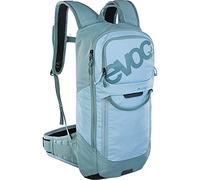 EVOC FR LITE RACE 10 Mochila de protección para carreras de enduro (LITESHIELD BACK PROTECTOR, LITESHIELD SYSTEM AIR, compartimento de recarga, talla: S), azul Copenhague/pizarra