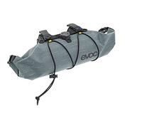 EVOC Handlebar Pack Boa WP 2,5, práctica Bolsa para Bicicleta (Moderna Bolsa para Manillar, Bolsa Frontal para Bicicleta, fácil de Colocar, Dimensiones: 12,5 x 12,5 x 30 cm, Volumen: 2,5 l), Acero