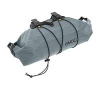 EVOC Handlebar Pack Boa WP 5, práctica Bolsa para Bicicleta (Moderna Bolsa para Manillar, Bolsa Frontal para Bicicleta, fácil de Colocar, Dimensiones: 15 x 15 x 30 cm, Volumen: 5 l), Acero