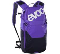 EVOC HIP PACK PRO 3 + HYDRATION BLADDER 1,5, riñonera (AIR FLOW CONTACT SYSTEM, cinturón AERO FLEX, incluye bolsa de hidratación de 1,5 l y portabotellas, talla única), acero - violeta - oliva oscuro