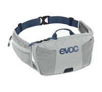 EVOC Hip Pouch 1 Bolsa de Cadera, riñonera, Bolsa de Cadera para excursiones en Bicicleta y senderos (1 l de Capacidad, Bolsillos en el cinturón, 2 Bolsillos adicionales), Gris Piedra