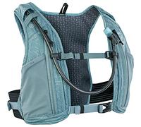 EVOC Hydro Pro 3 + 1.5l Hydration Bladder Mochila de hidratación, Mochila de hidratación (COMPARTOS DE NUTRICIÓN, Dos Bolsillos en el Pecho, Mochila de hidratación de 1.5l), Gris Acero