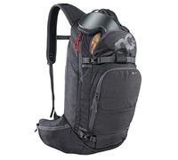 EVOC LINE 20 Mochila de travesía, mochila de esquí (SISTEMA NEURALITE, compartimento separado para avalanchas con plan de emergencia, bolsillos en la cadera, BODDY HUGGING), gris carbón