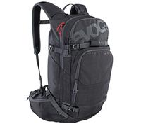 EVOC LINE 30 Mochila para toda la montaña (compartimento separado para avalanchas con plan de emergencia, compartimento principal de fácil acceso, BODDY HUGGING), gris carbón moteado
