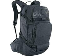 EVOC LINE PRO 30 - Mochila Touren (LITESHIELD PLUS Protection, Body Hugging, Ski-Halterung, Snowboard-Halterung, Trinkflaschenfach, isolierter Schultergurt, Quick Back Access, Lawinenfach)