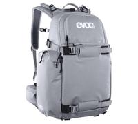 EVOC Mochila fotográfica CP 18, color piedra | Mochila deportiva ligera de senderismo, reparto 50/50 para cámara y equipo y cinturón lumbar ajustable
