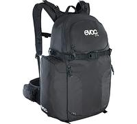 EVOC Mochila fotográfica CP 18, negra, M | Mochila deportiva ligera de senderismo, sistema de transporte práctico, acceso rápido a la cámara y cinturón lumbar ajustable
