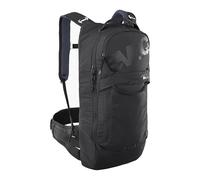 EVOC Mochila Protectora Trail Pro Blackline 10 (Mochila Ligera con Protector de Espalda, Incl. Compartimento para Bolsa de hidratación, Ajuste optimizado, S/M), Negra