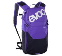 EVOC Mochila RIDE 8 + HYDRATION BLADDER 2, violeta - negro | Mochila de ciclismo y senderismo, organización inteligente del espacio, acolchado dorsal y bolsa de hidratación de 2 l