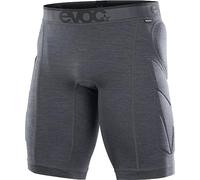 EVOC PANTALÓN Crash (Incl. Protectores de Cadera y Acolchado Protector, Material S.Leisure, tecnología de Control de olores S.Café, Lavable a máquina, Talla: S), Gris carbón