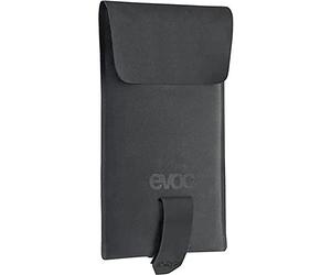 EVOC Phone Pouch Funda para teléfono móvil (Funda de Mochila para teléfono móvil, impresión Reflectante del Logotipo, Material Impermeable, Dimensiones: 1 x 10,5 x 17,8 cm, Peso: 70 g), Negro