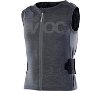 EVOC Protector Vest Kids Chaleco Protector (LITESHIELD Flex, Material elástico S.Leisure, Correas AIRO Flex, Lavable a máquina), Color Gris carbón
