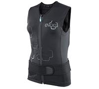 EVOC Protector Vest Lite Women Chaleco de protección para Mujeres Ropa de protección para Deportes de acción, Deportes de Invierno (L, protección de Espalda LITESHIELD Plus, cinturón AIROFLEX), Negro