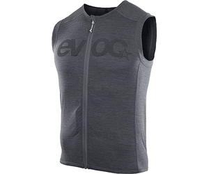 EVOC Protector Vest Men, Chaleco de protección (Protector de Espalda LITESHIELD Flex, Material elástico S.Leisure, cinturón AIRO Flex, Lavable a máquina, Talla: L), Gris Marengo