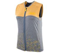 EVOC Protector Vest Women Chaleco de protección para Mujeres para Deportes de acción, Ropa Deportiva de Invierno (M, protección Dorsal LITESHIELD Plus, AIROFLEX), Amarillo Arcilla/Gris carbón