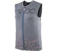 EVOC Protector Vest Women Chaleco de protección para Mujeres Ropa de protección para Deportes de acción, Deportes de Invierno (M, Protector de Espalda LITESHIELD Plus, cinturón AIROFLEX), Gris carbón
