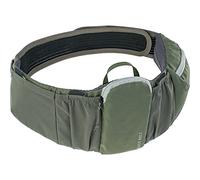 EVOC Race Belt Bolsa de Accesorios y Herramientas (Air Pad System para una ventilación óptima, gestión de Bolsillos Bien pensada, con cinturón Flexible AIROFLEX), Verde Oscuro