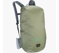 EVOC RAINCOVER Sleeve Cubierta de Lluvia para Aventuras al Aire Libre (Ajuste Flexible de la Cintura con cordón, impresión Reflectante, tamaño: M), Oliva Claro