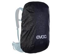 EVOC RAINCOVER SLEEVE, funda impermeable para mochilas (funda para mochilas con logotipo reflectante impreso, ajuste de tamaño flexible, funda impermeable para mochilas de 26 a 40 l), negro