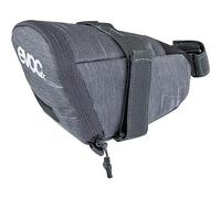 EVOC Sacoche de Selle Seat Bag Tour M 0,7l Gris Carbón, Bicicleta, 1 Unidad | Alforja de bicicleta de 0,7 l para ampliar el espacio en la tija del sillín, resistente a la abrasión
