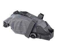 EVOC Seat Pack Boa Bolsa de sillín para Espacio de Almacenamiento Adicional (tamaño: S, Espacio de Almacenamiento de 1L, Boa FIT System, Volumen Ajustable, Cierre Flexible), Gris carbón