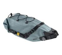 EVOC Seat Pack Boa WP 16, práctica Bolsa de sillín (Bolsa Impermeable para Bicicletas, Accesorios Ligeros para Bicicletas, Bolsa Trasera para Bicicletas, Volumen: 16 l), Acero