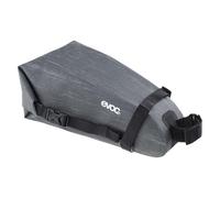 EVOC Seat Pack WP 4, Bolsa de sillín, Gris Carbono | Bolsa de sillín sencilla, ligera e impermeable para bicicleta, dimensiones: 12 x 30 x 11 cm