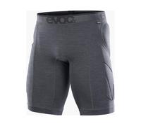 EVOC PANTALÓN Crash (Incl. Protectores de Cadera y Acolchado Protector, Material S.Leisure, tecnología de Control de olores S.Café, Lavable a máquina, Talla: M), Gris carbón