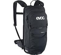 EVOC STAGE 6 Mochila técnica para bicicletas de enduro y otras actividades al aire libre (gestión de bolsillos bien pensada, máxima ventilación en la espalda, incl. vejiga de hidratación de 2l), negra