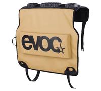 EVOC Tailgate Pad Duo Transporte de Bicicletas de montaña para camionetas, Maleta para 2 Bicicletas (Bolsa de Transporte para Bicicletas con Acolchado para los Tubos de la Horquilla), Arena