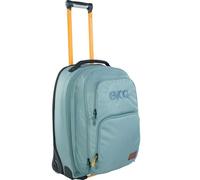 EVOC Terminal Bag 40+20l Bolsa de Viaje con Ruedas y Mochila extraíble (Ruedas de patín Intercambiables, Extra Ligera, tamaño de Equipaje de Mano, construcción de Fondo EVA), Gris Acero