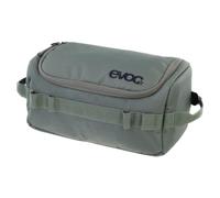 EVOC Wash Bag Neceser, Bolsa de Aseo para el día a día en los Viajes (Compartimentos organizadores con división Individual, Espejo extraíble, Bolsa de Aseo para Colgar), Dark Olive