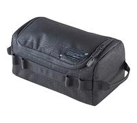 EVOC Wash Bag Neceser para Uso Diario (Compartimentos organizadores con separación de Espacio Individual, Espejo de Bolsillo extraíble, Gancho Integrado para Colgar), Negro