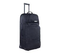 EVOC World Traveller 125 l Trolley de Viaje, Bolsa de Viaje (Maleta de Viaje con asa telescópica, Ruedas de Skate Intercambiables, Base de EVA Resistente, Maleta Trolley Especialmente Ligera), Negro