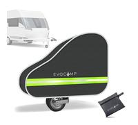 EVOCAMP Funda para Lanza de Caravana, Funda Protectora Impermeable con Cierre, Incluye Bolsa de Transporte, Ideal para Enganche de Remolque, remolques de Caballos y Barcos, Accesorios para Caravana