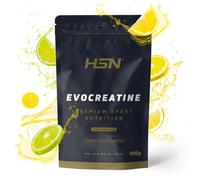 HSN Evocreatine Creatina Monohidrato - Lima limón 500g | 100% Puro Monohidrato de Creatina con Sabor. Libre de DCD o DHT. Vegana y Sin Gluten. No Incluye Dosificador.