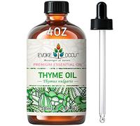 EVOKE OCCU Aceite de Tomillo 118ml, Aceite Esencial de Tomillo Puro y Natural para Difusor de Aromaterapia,Fragancia DIY,Cuidado de la Piel y Masaje