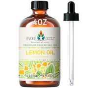 EVOKE OCCU Aceite esencial de limón - limpieza, difusor, masaje | Spray limpiador DIY - para encimeras, vajilla, utensilios de cocina y para refrescar - 118 ml / 4 fl oz