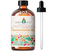 EVOKE OCCU Frankincense Essential Oil para rostro y piel - Gran tamaño de 118 ml - 100% puro y natural - Aceites esenciales de primera calidad para difusores, aromaterapia y jabones
