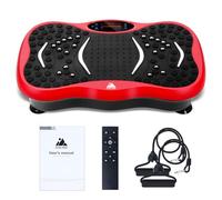 EVOLAND Plataforma vibratoria con 2 Bandas de Resistencia, 99 Niveles de Intensidad y Altavoz Bluetooth, Máquina de eE2710ntrenamiento para tonificar y moldear músculos (Morado)