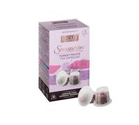 EVOLET - Cápsulas Premium de Té Hibisco y Frutas del Bosque - Compatibles con Nespresso - 10 Cápsulas - Diurético - Infusiona en Frío y Caliente