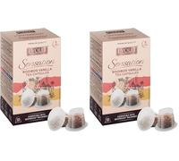 EVOLET - Cápsulas Premium de Té Rooibos Vainilla - Compatibles con Nespresso - 10 Cápsulas - Propiedades Isotónicas - Infusiona en Frío y Caliente (Paquete de 2)