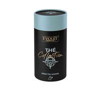EVOLET - Té Verde con Jazmín Premium - Caja de 15 Pirámides - Propiedades Calmantes y Antioxidantes - Ideal para Tomar Frío o Caliente - Favorece la Digestión