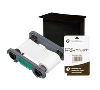 Evolis Primacy Zenius 2 - Cinta con 100 tarjetas de plástico, color negro y 1 tarjeta de limpieza