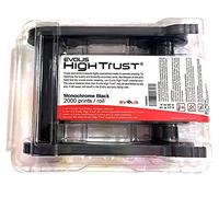 Evolis Cinta de impresión RCT023NAA - Transferencia térmica para Zenius y Primacy (Negro, Gris)