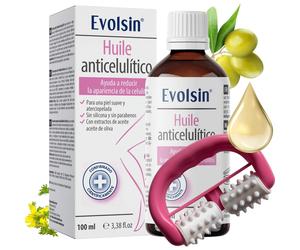 Evolsin Huile Anticelulítico 100ml + Rodillo de Masaje